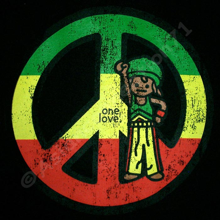 OneLovePeaceBlkZm