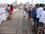 Chilling on Huanchaco's pier