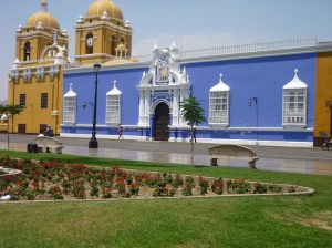 Colourful view from Plaza de Armas