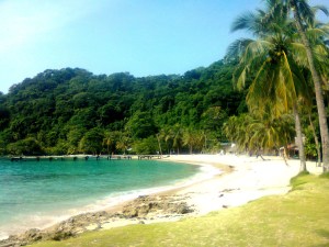 Ze beech at La Miel just across the border in Panama