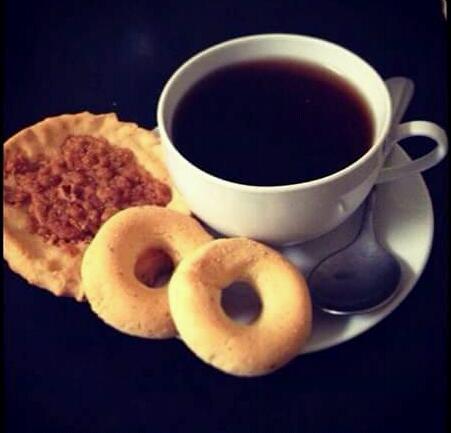 coffee with rosquillas